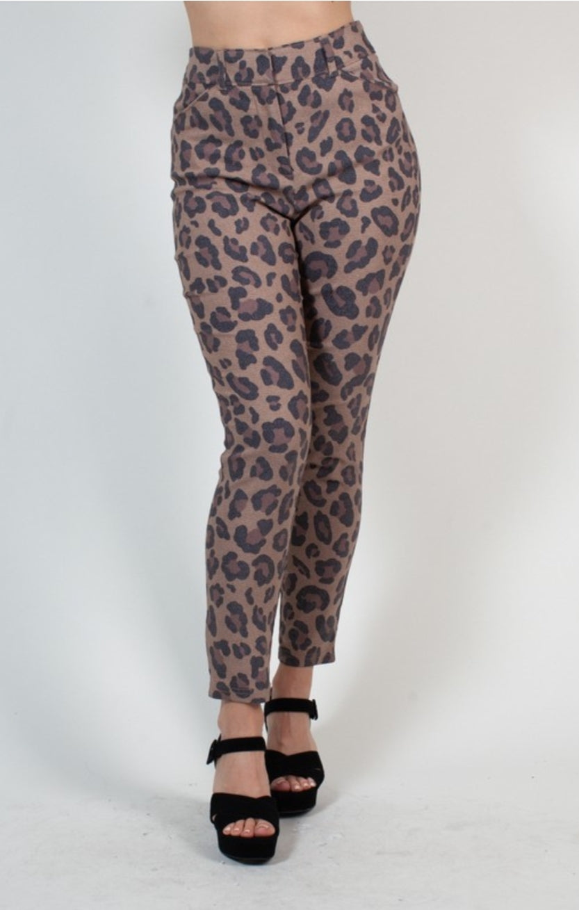 All Year Around Leopard Print Pants