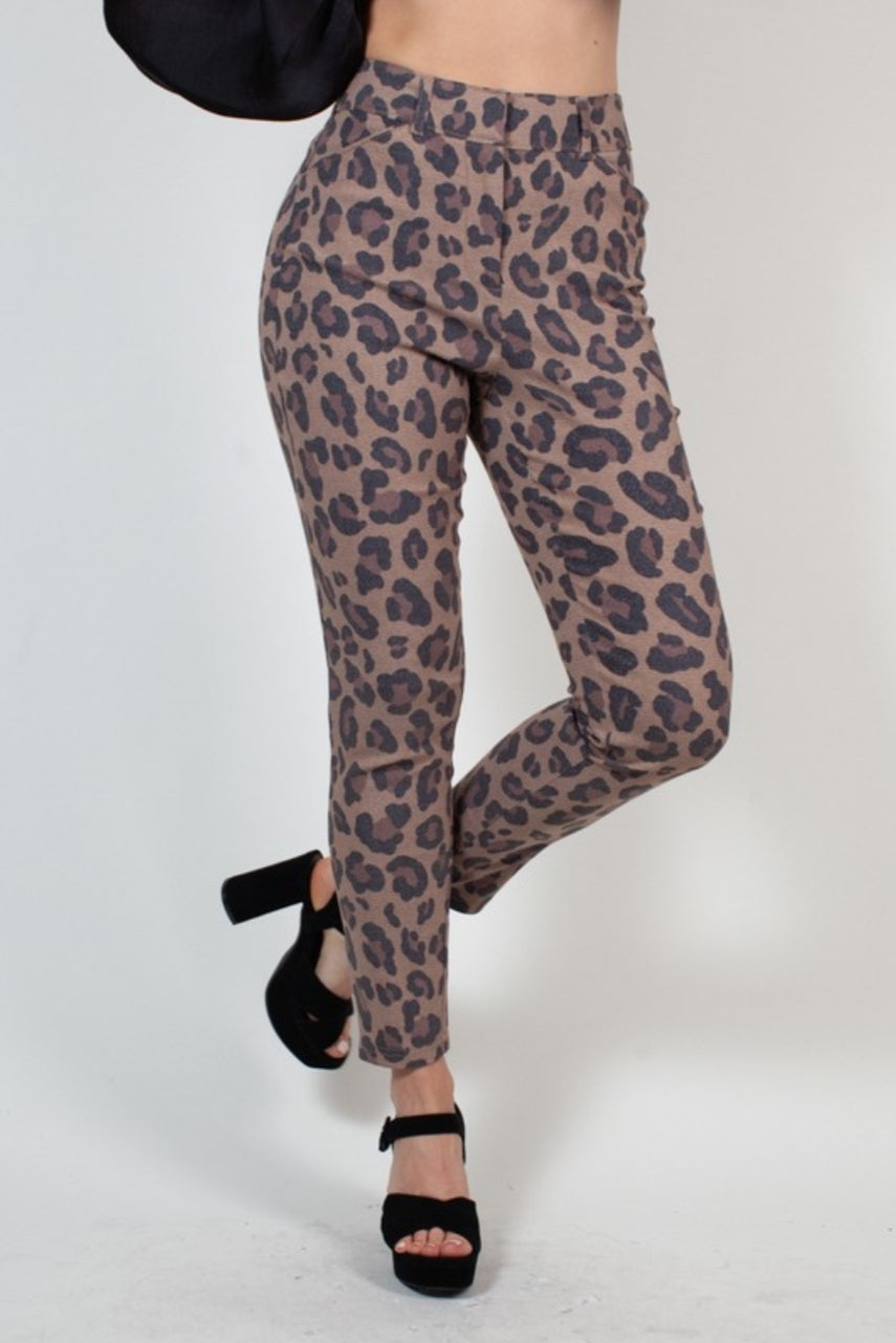 All Year Around Leopard Print Pants