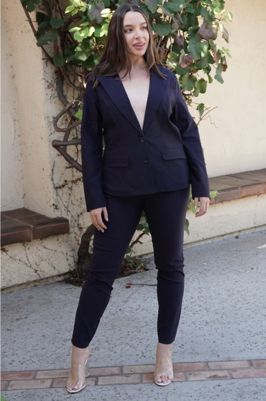 Who's The Boss Blazer - Plus Size